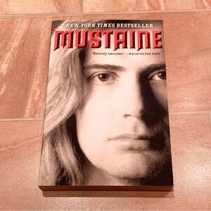 NWOT Dave Mustaine: A Heavy Metal Memoir Bestseller Metallica Paperback Book